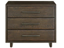 Modern - Three Drawer Nightstand