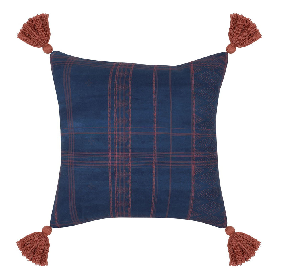 Cannon - Pillow - Dark Blue/Red