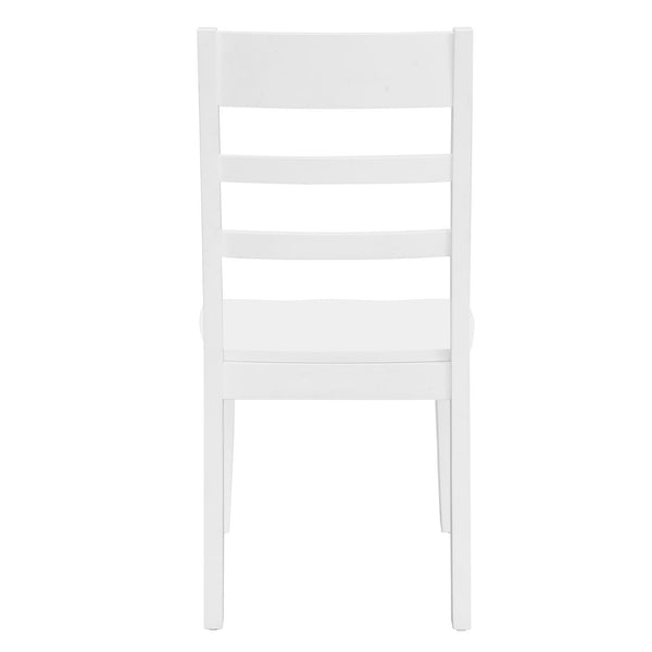 Landale - Ladderback Side Chair - Chestnut & White