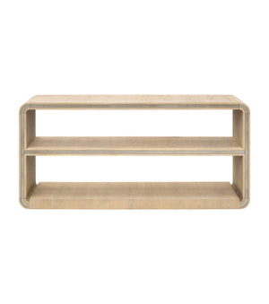 Damone - Console Table - Cerused White Oak
