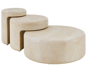 Modern - Nimbus Nesting Tables - Beige