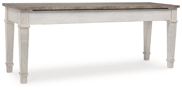 Skempton - Storage Bench - White