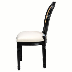 French Country Dining Chairs With Round Back (Set of 2)