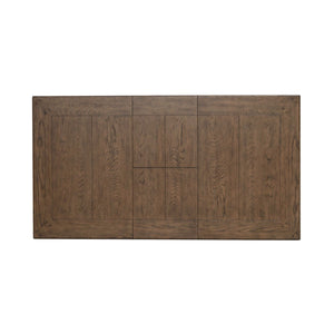 Al Fresco - Rectangular Leg Table - Graphite & Whitestone