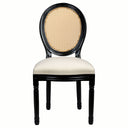 French Country Dining Chairs With Round Back (Set of 2)