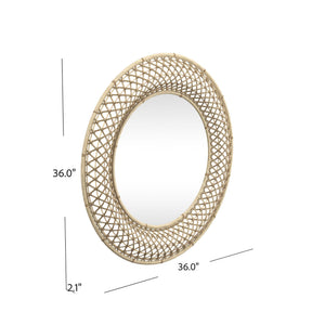 Biedel - Wall Mirror - Light Brown
