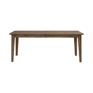 Carolina Park - Rectangular Leg Table - Amber Brown