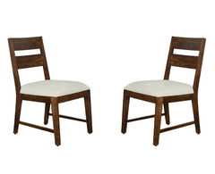 Portico - Ladderback Dining Chair (Set of 2) - Warm Brown