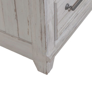 River Place - Curio Base - Riverstone White & Tobacco