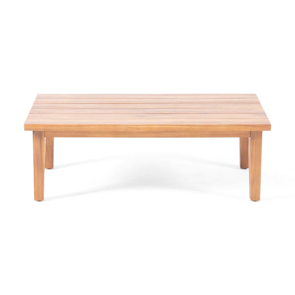 Isla - Transitional Chat Set With Water Resistant Cushions - Teak