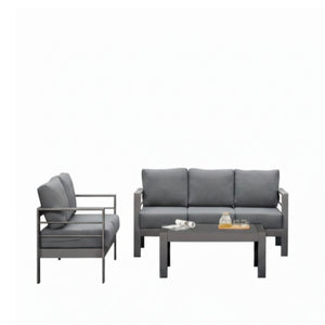 Outdoor Patio Set All-Weather With Thick Cushions