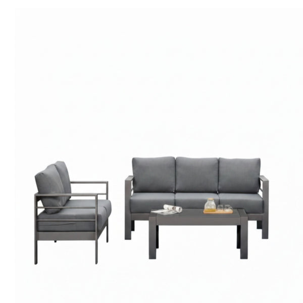 Outdoor Patio Set All-Weather With Thick Cushions