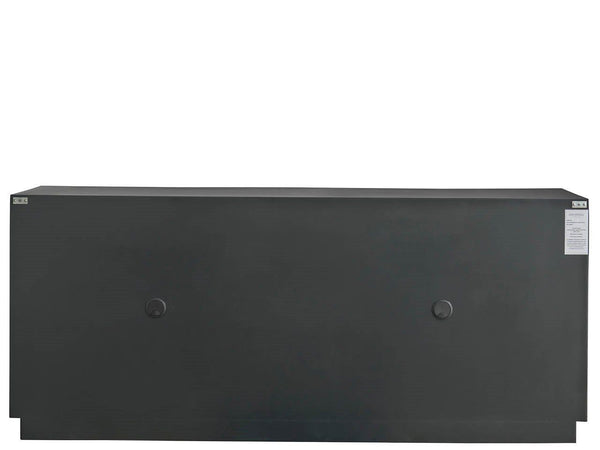 Modern - Stone Credenza - Black / Beige