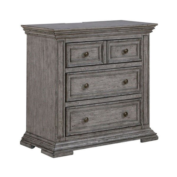 Big Valley - Bedside Chest With Charging Station