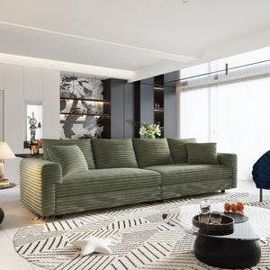 Modern Comfy Upholstered Sofa Cloud Couch & Deep Seat Couches