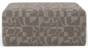 Zeke - Cocktail Ottoman - Cloud