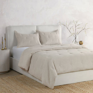 Talia - Comforter Euro Sham - Natural