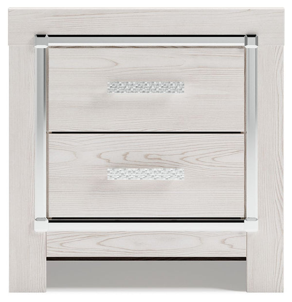 Altyra - Two Drawer Night Stand - White