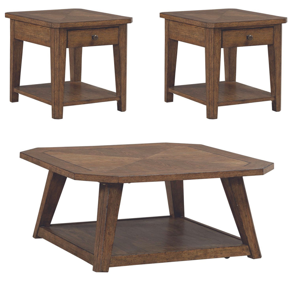Carolina Park - 3 Piece Set - Amber Brown