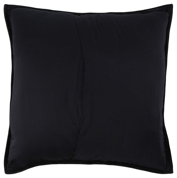 Bari - Velvet Sham - Onyx