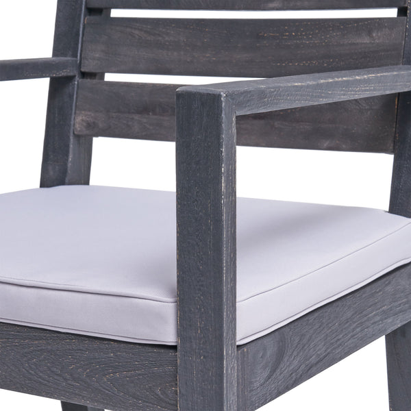 Outdoor Elegant Design Dining Chair (Set of 2)