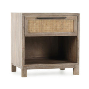 Jensen - 1 Drawer Nightstand - Meadow Taupe