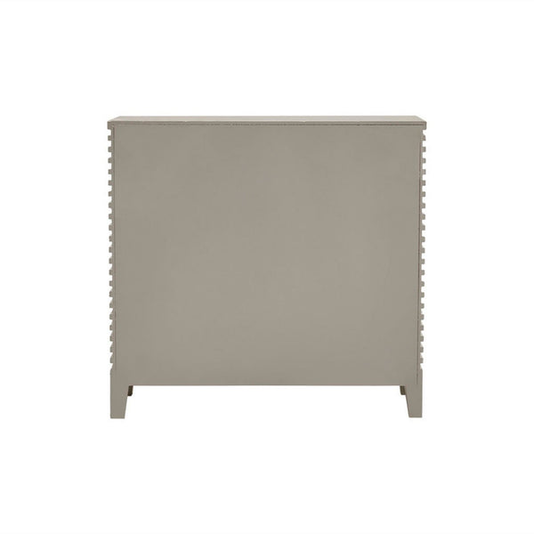 Fancy Design Chest With Ample Storage - Gray