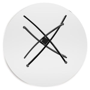 Pharwynn - Round Dining Room Table - Black