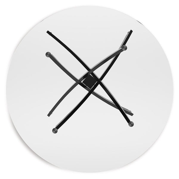 Pharwynn - Round Dining Room Table - Black