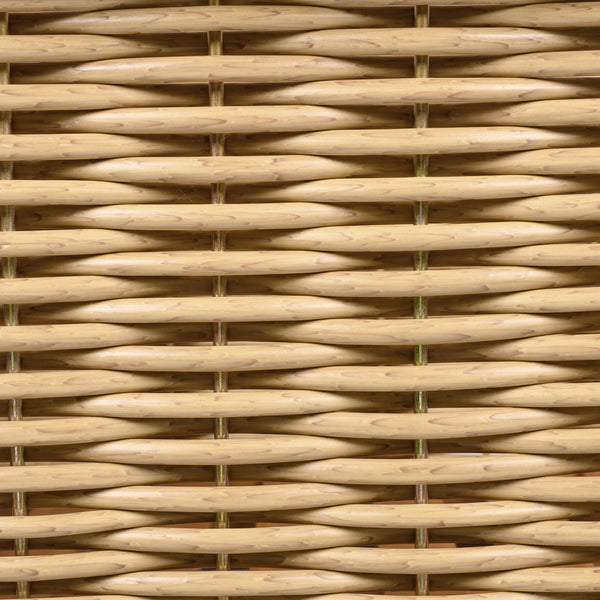 Outdoor Club Chair With Wicker Armrest