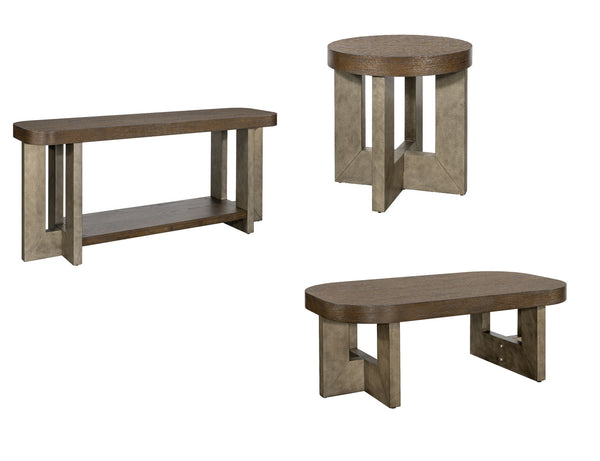 Nova - Coffee Table - Cerused Charcoal Oak