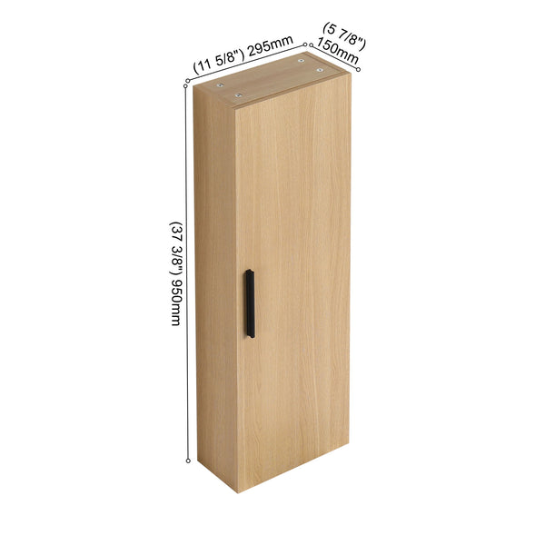 Freestanding Bathroom Vanity Set With Tall Linen Cabinet, 3 Drawers And Large Storage, Single Sink