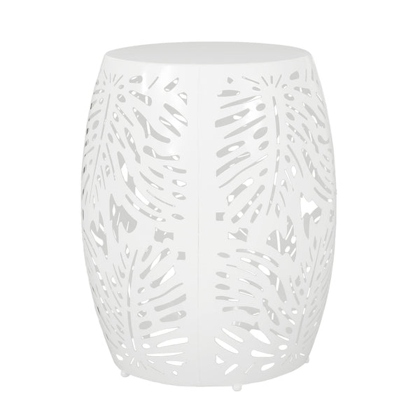 Modern Design Metal End Table, Large