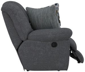 Trifecta - Sofa With 3 Recliners and Drop Down Table