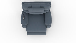 Dreamtime - 48" Power Headrest Power Lay Flat Recliner With CR3 Heat/Massage/Zero Gravity