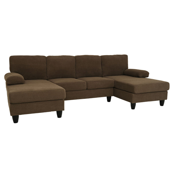 U-Shaped Sofa With Dual Chaise