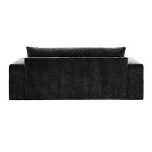 Upholstered 3 Seater Sofa With Wide Armrests