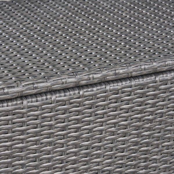 Rupert - Storage Unit Resin Wicker Outdoor