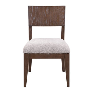 Cascade Falls - Panel Back Side Chair - Satin Espresso