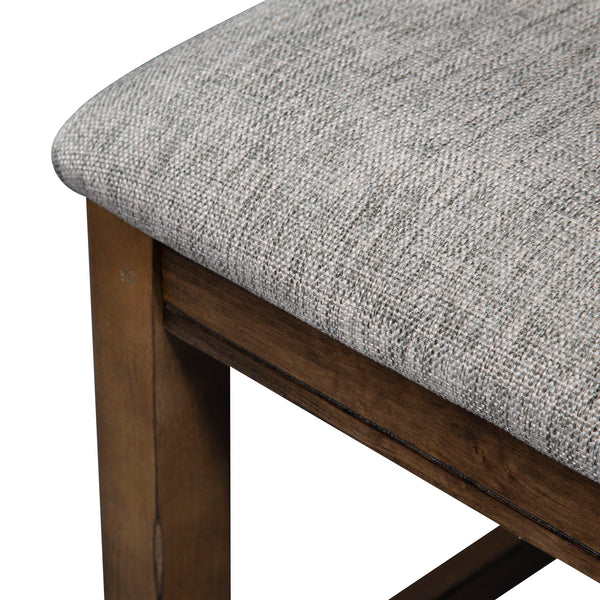 Santa Rosa - Lattice Back Counter Chair - Antique Honey