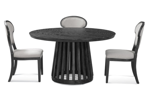 Mateo - Round Dining Table - Black