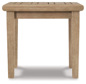 Gerianne - Square End Table - Brown