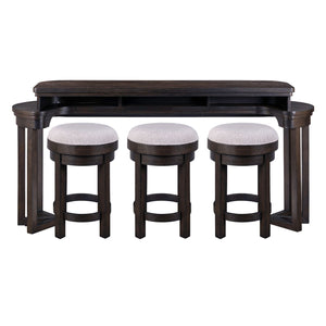 Weston - 4 Piece Bar Set - Peppercorn