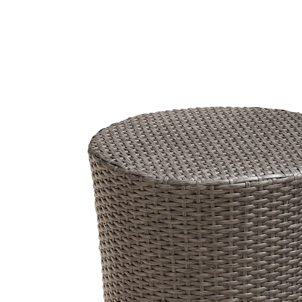 Keaton - Barrel Side Table - Gray