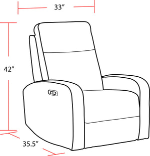 Thriller - Power Swivel Glider Recliner (Set of 2)