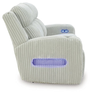 Forest Lake - Power Reclining Sofa With Adj Headrest