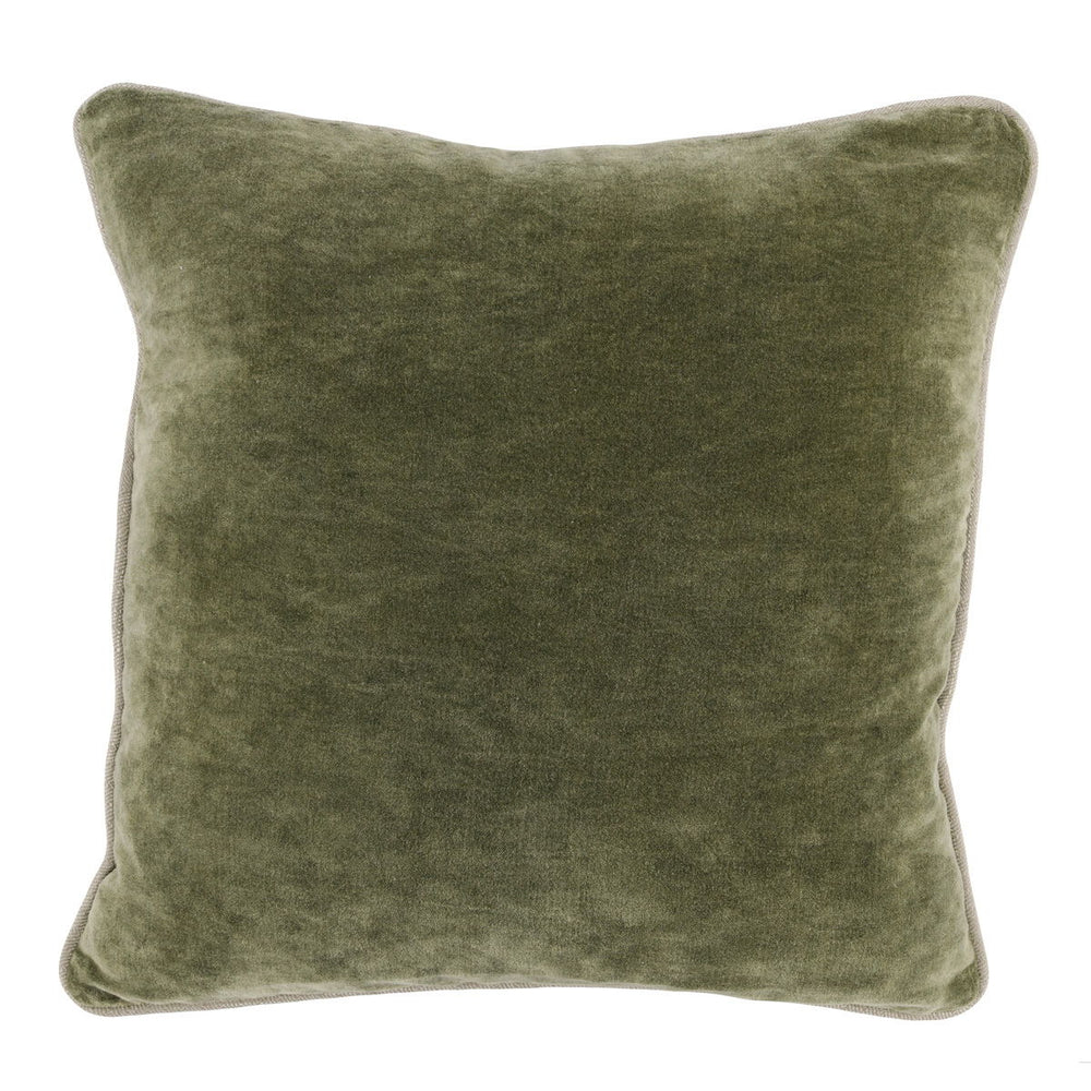 Heirloom Velvet - SLD Pillow - Moss