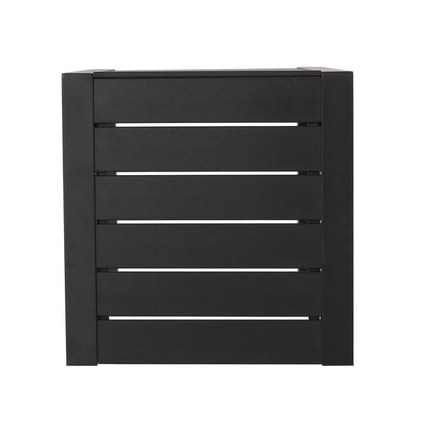 Aluminum Outdoor C - Shaped Side Table For Patio