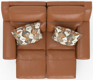 Arezzo - Power Headrest Power Reclining Loveseat With Zero Gravity/Extended Ottoman