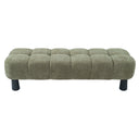 Luxury Upholstered Bench Ottoman